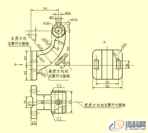 模具设计中的尺寸标注，学会了可以看懂复杂模具图纸1. 常见结构的尺寸注法,尺寸,模具设计,图纸,标注,模具,第11张