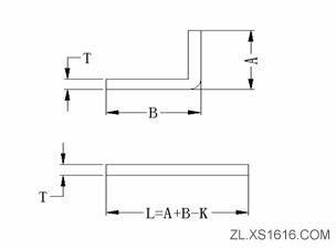 钣金展开计算原理（图文教程）,钣金展开计算原理,弯曲,板料,第2张