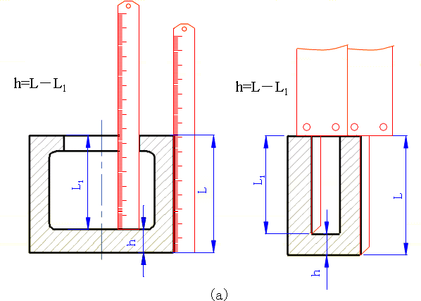 机械制图-5.3 零件上尺寸的测量（图文教程）,机械制图-5.3_零件上尺寸的测量,如图,零件,尺寸,第4张