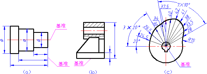 机械制图-3.2尺寸基准和尺寸分类（图文教程）,机械制图-3.2尺寸基准和尺寸分类,尺寸,制图,基准,教程,第1张