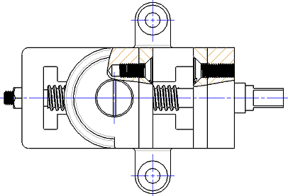 UG模具设计－UG的虎钳装配、爆炸图与工程图生成,模具设计,装配,生成,第83张