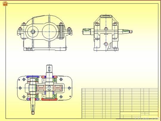 减速器装配图的画法（图文教程）,减速器装配图的画法,装配图,画法,教程,第11张