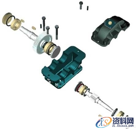 减速器装配图的画法（图文教程）,减速器装配图的画法,装配图,画法,教程,第2张