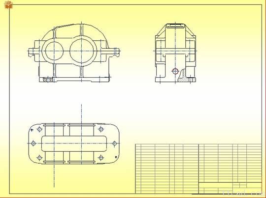 减速器装配图的画法（图文教程）,减速器装配图的画法,装配图,画法,教程,第7张