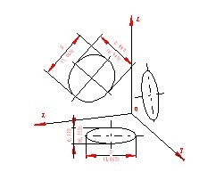 机械制图（九）轴测图（图文教程）,机械制图（九）轴测图,画法,椭圆,第13张