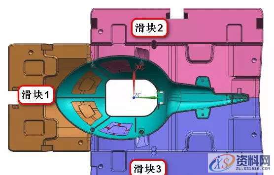 模具设计技巧之前模“弹滑块”的做法与参考,模具设计,参考,技巧,第2张