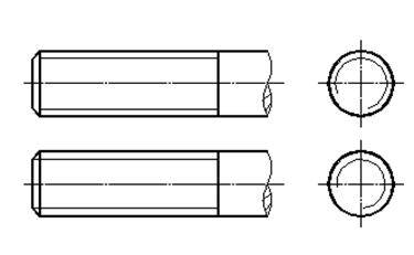 八、标准件和常用件|AutoCAD机械制图教程（图文教程）,八、标准件和常用件|AutoCAD机械制图教程,螺纹,画法,齿轮,实线,尺寸,第3张