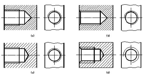 八、标准件和常用件|AutoCAD机械制图教程（图文教程）,八、标准件和常用件|AutoCAD机械制图教程,螺纹,画法,齿轮,实线,尺寸,第5张