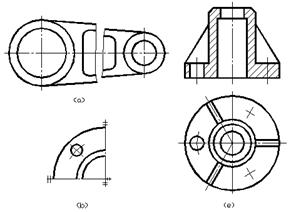 七、机件表达方法|AutoCAD机械制图教程（图文教程）,七、机件表达方法|AutoCAD机械制图教程,剖视图,视图,画法,机件,第30张