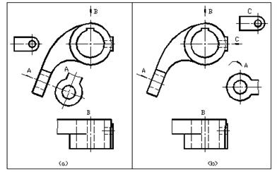 七、机件表达方法|AutoCAD机械制图教程（图文教程）,七、机件表达方法|AutoCAD机械制图教程,剖视图,视图,画法,机件,第7张