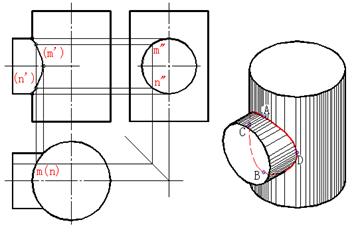 四、基本立体的投影|AutoCAD机械制图教程（图文教程）,四、基本立体的投影|AutoCAD机械制图教程,教程,制图,投影,立体,AutoCAD,第15张