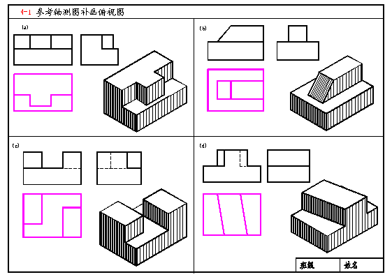 三、点,直线,平面的投影|AutoCAD机械制图教程（图文教程）,三、点,直线,平面的投影|AutoCAD机械制图教程,教程,制图,直线,投影,第12张