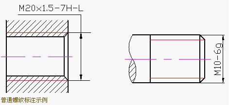 机械制图螺纹画法（图文教程）,机械制图螺纹画法,画法,螺纹,制图,教程,第6张