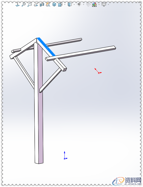用SolidWorks软件设计一个木棚、一口井,SolidWorks,一个,设计,第25张