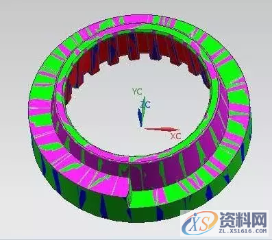 UG如何去除斜率分析和拔模产生的颜色花面,去除,颜色,第3张