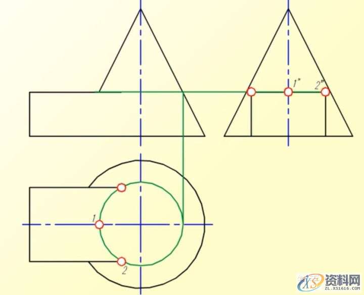 机械设计：机械制图CAD，相贯线,制图,设计,CAD,第32张
