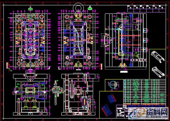 五金模具设计－电脑机箱挡板案例的连续模设计,卸料,工位,冲孔,如图,模具,第3张