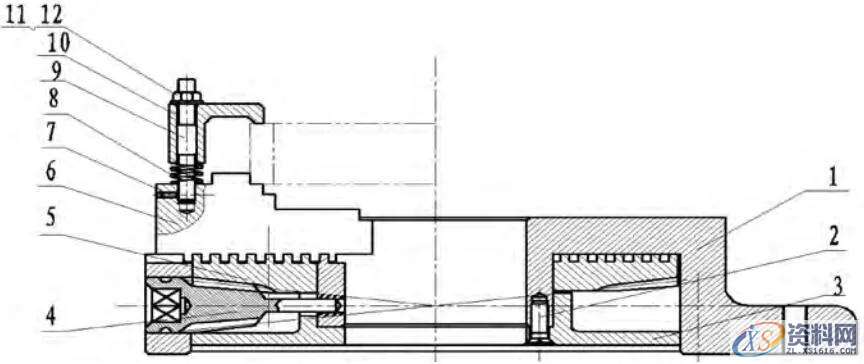 夹具设计之内齿轮插齿一、内齿轮插齿夹具的结构设计二、夹具的创新点三、夹具应用实例分析四、结束语,齿轮,第1张