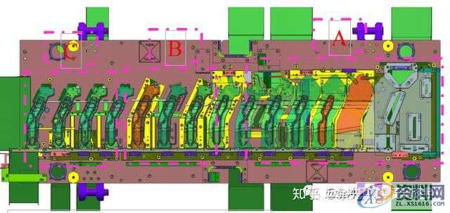 五金模具设计：五金汽车钢板连续模结构设计抬料脱料标准,模具设计,结构设计,第10张