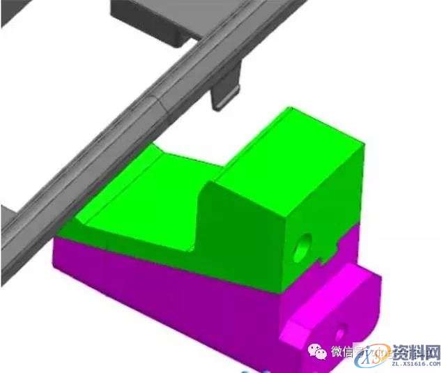 UG塑胶模具设计：滑块上面做斜顶结构样式说明,模具设计,样式,塑胶,结构,第5张