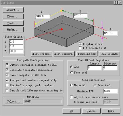 Mastercam教程－5.线框模型设计及三维轮廓加工（图文教程）,Mastercam教程－5.线框模型设计及三维轮廓加工,三维,教程,模型,第15张