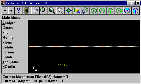 Mastercam教程－1.MasterCAM的界面及快速操作（图文教程）,Mastercam教程－1.MasterCAM的界面及快速操作,教程,界面,第1张