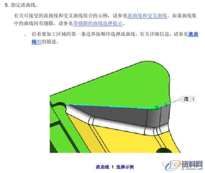 UG编程加工参数详解－流线驱动的操作方法,参数,第6张