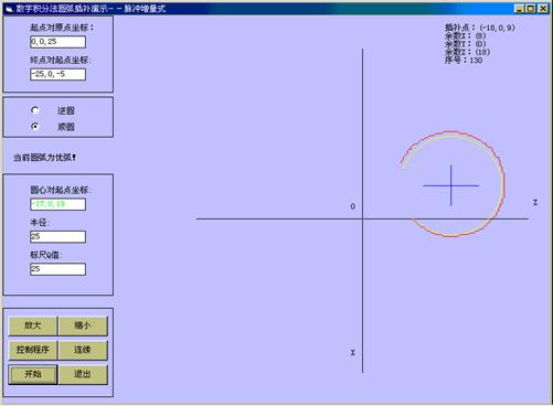 数控机床操作教程-(4)轮廓控制原理实验（图文教程）,数控机床操作教程-(4)轮廓控制原理实验,圆弧,偏差,第21张
