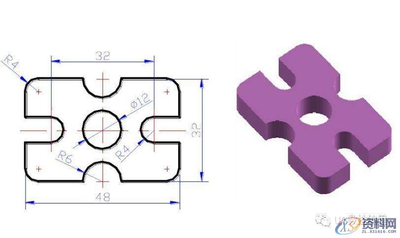 CNC数控编程——UG编程画图建模图纸分享，收藏后再也不用担心没有练习图啦！ ...,画图,建模,图纸,数控,第20张