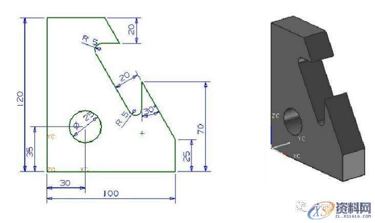 CNC数控编程——UG编程画图建模图纸分享，收藏后再也不用担心没有练习图啦！ ...,画图,建模,图纸,数控,第15张