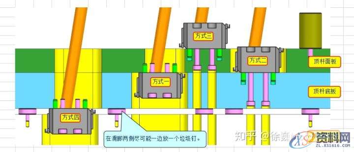 塑胶具设计汽车塑胶模具斜顶座安装方法,塑胶,安装,第1张
