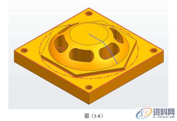 UG编程圆弧盘类零件的建模与加工实例详解,加工,创建,进行,如图,第20张