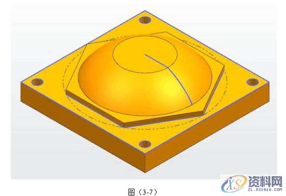 UG编程圆弧盘类零件的建模与加工实例详解,加工,创建,进行,如图,第19张