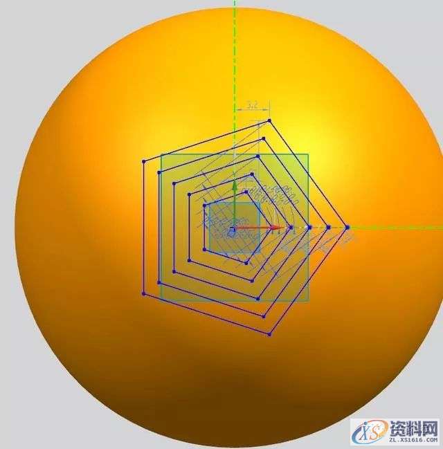 UG编程：教你如何用UG软件画个玲珑球？,软件,第4张