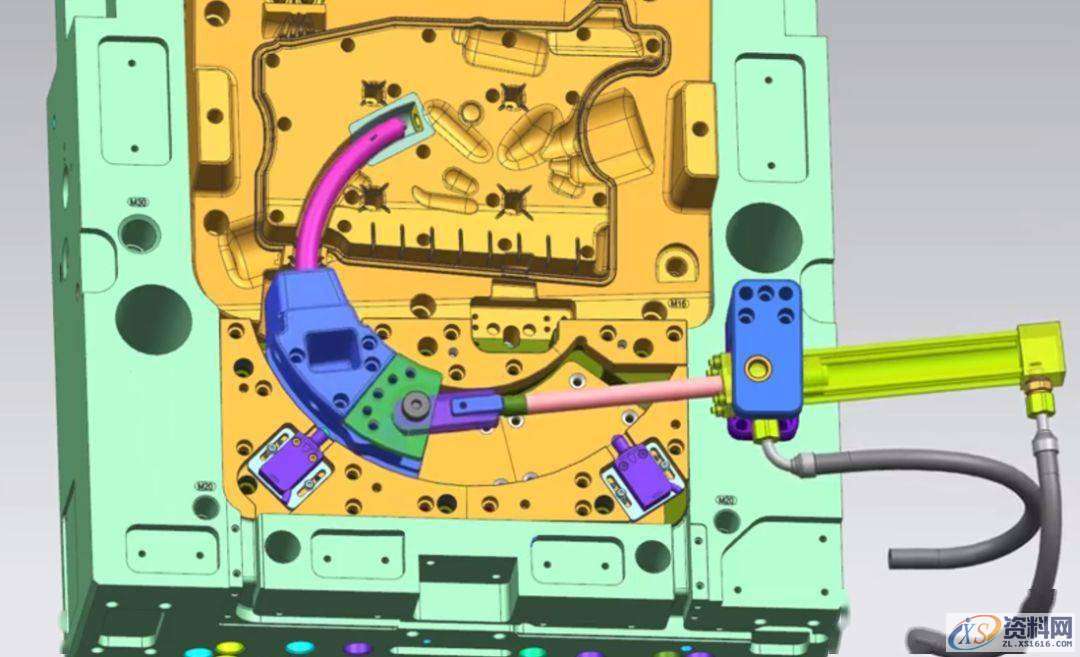 搞定这些模具结构的，绝对是大师！,精雕,模具设计,模具,第8张
