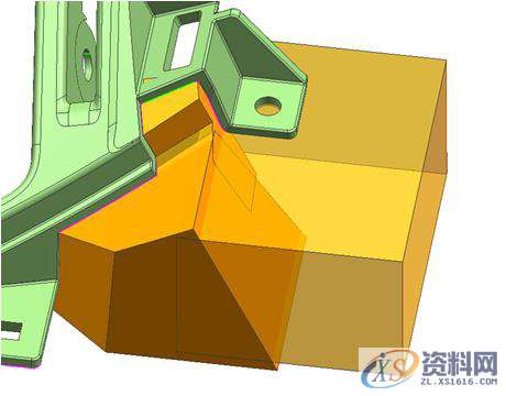 UG模具设计：高低落差位大的产品如何分模,实体,设计培训,拉伸,分型,第11张