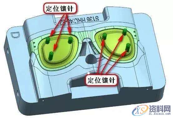难住大神的眼镜框模具设计，镜片内槽的脱模方法,脱模,大神,第7张