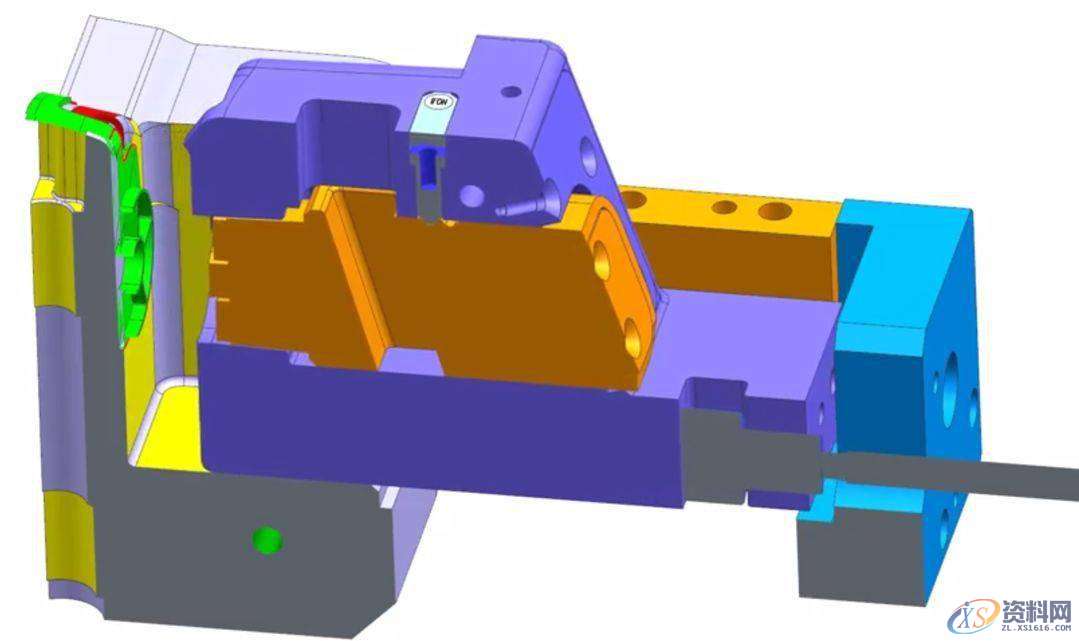 能轻松搞定这些模具结构的，绝对是大师级别的！,精雕,模具设计,模具,第22张
