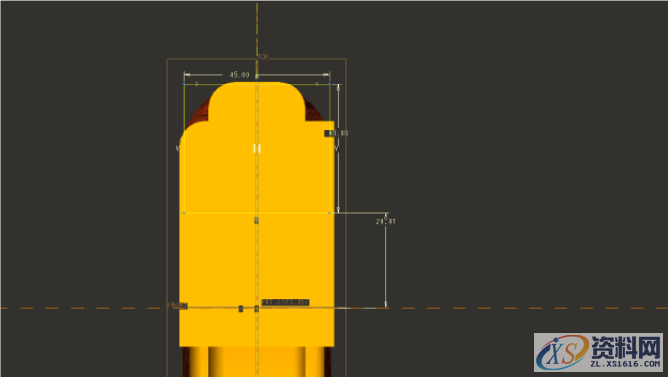 用UG画AK47刺刀PROE建模造型详细步骤有草图,设计培训,培训,横沥镇,培训学校,第27张