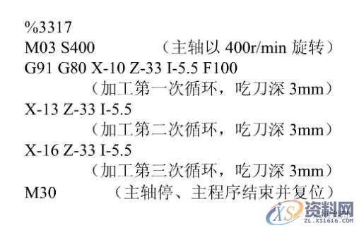 数控车床编程实例详解，经典例子,实例,第16张