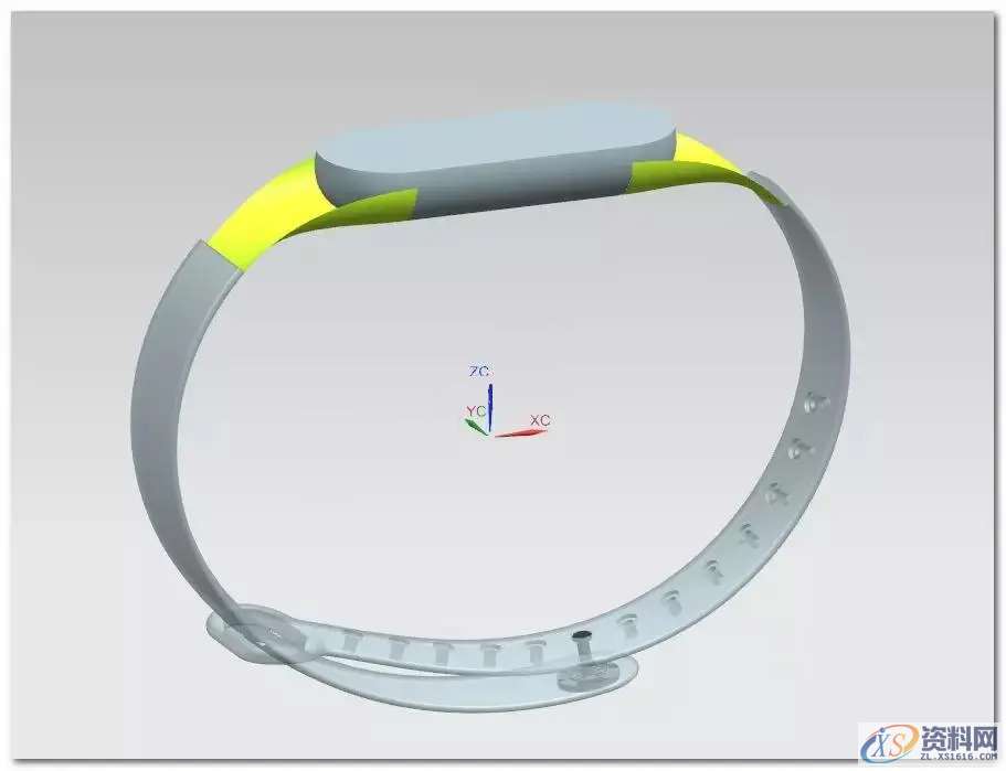 用UG软件设计如何建模造型一个小米手环,造型,建模,第9张