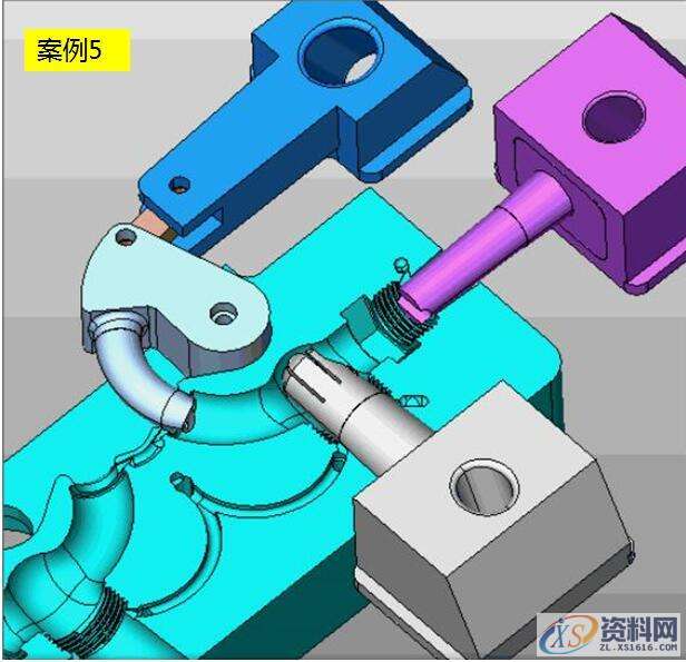 塑胶模具设计的9种弧形抽芯设计样式与注意事项,模具设计,样式,塑胶,第8张