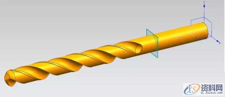 如何用UG NX来绘制一个钻头,绘制,一个,第8张