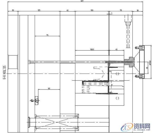 塑胶模具设计之模压支架注塑模,模具设计,塑胶,第5张