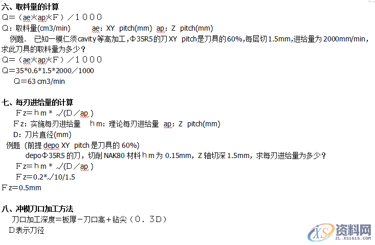 CNC加工中心常用计算公式,公式,常用,计算,第2张