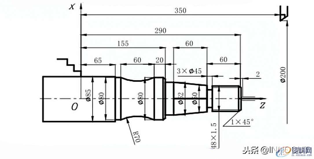 数控车削编程指令大全与实例介绍，内容简单详细！,总结篇：数控车削编程指令大全与实例介绍，内容简单详细！,坐标,第23张