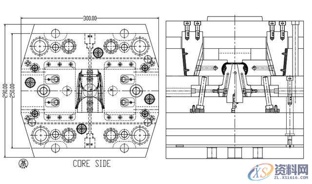 双色塑胶模具设计之剃须刀外壳设计技巧,模具设计,塑胶,第9张