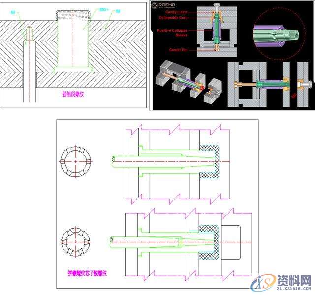 塑胶模具设计之螺纹设计教程,模具设计,螺纹,塑胶,第1张