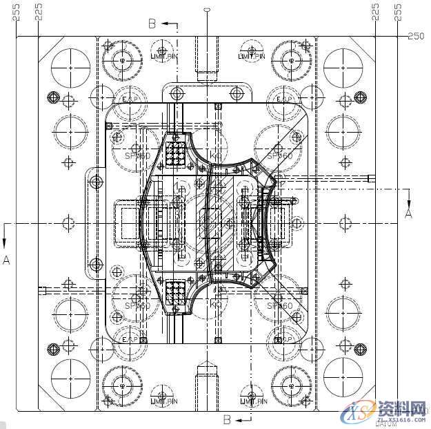 塑胶模具设计：一个好的汽车安全气囊壳体是这样设计的,塑件,安全,模架,水口,第4张