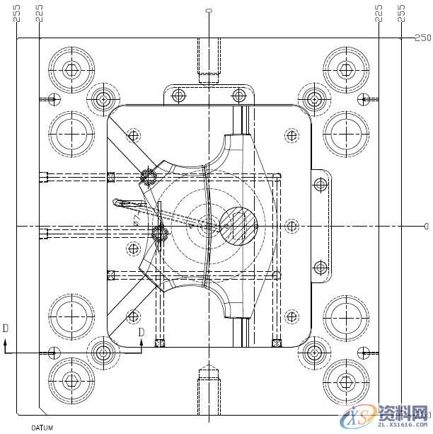 塑胶模具设计：一个好的汽车安全气囊壳体是这样设计的,塑件,安全,模架,水口,第3张